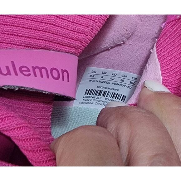 Lululemon Chargefeel Low Workout Shoes 9.5 - Picture 3 of 10